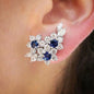 Sparkling stone studded earrings for women for parties