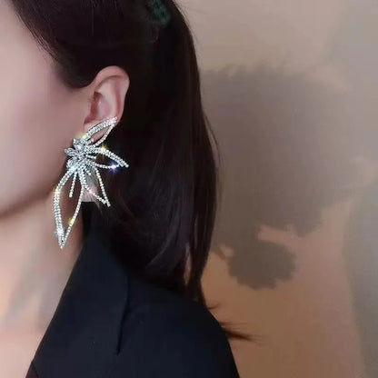 Korean-style party earrings for women