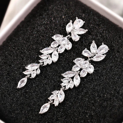 Sparkling stone studded earrings for women for parties