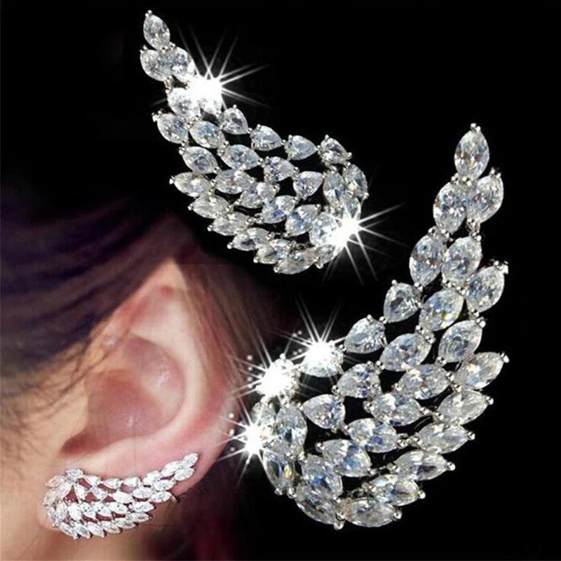 Sparkling stone studded earrings for women for parties