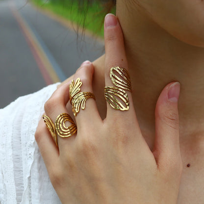 Edgy Metal Rings for Women