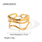 Statement party ring for women