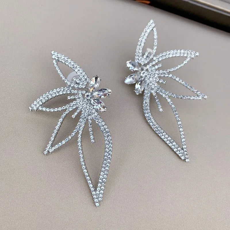 Korean-style party earrings for women